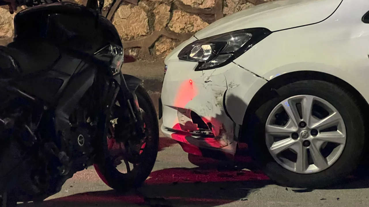 Bursa'da feci motor kazası!