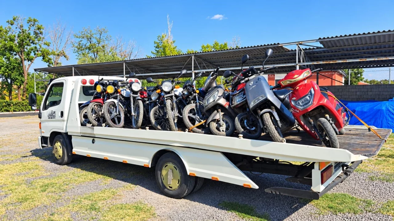 Aksaray'da 16 motosiklet trafikten men edildi