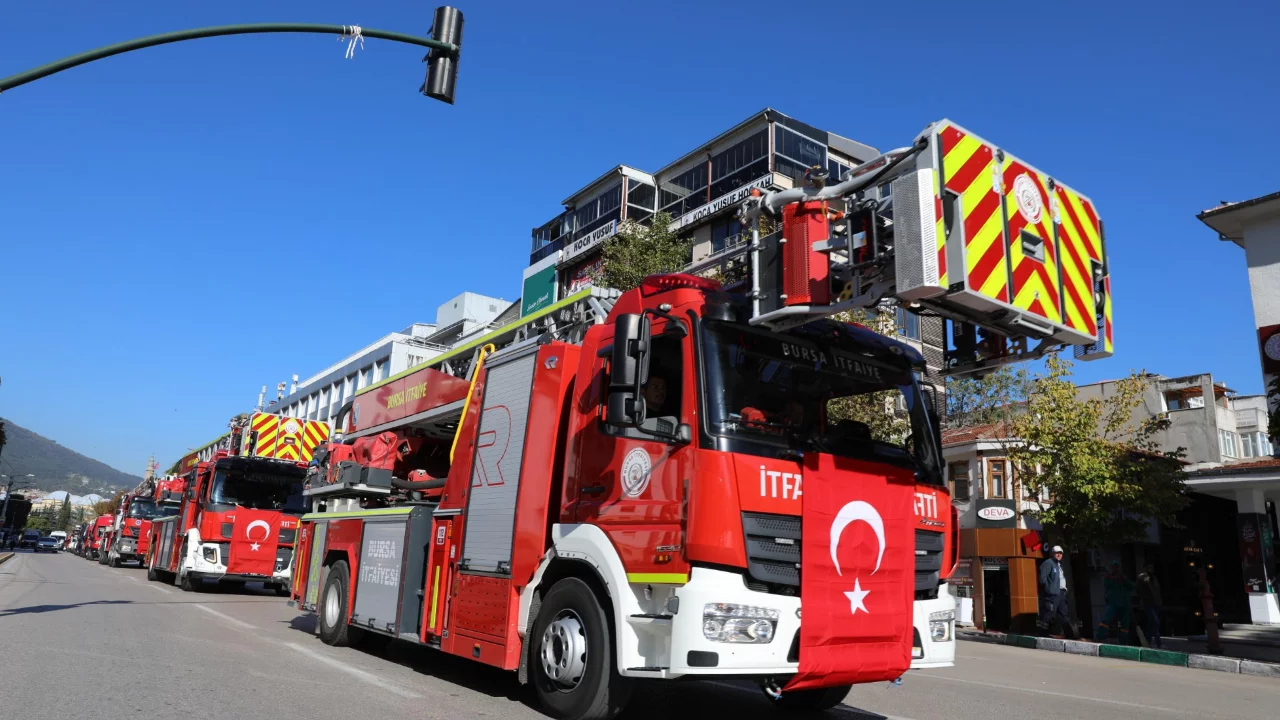 Başkan Vekili Biba: Bursa, itfaiye alanında &ouml;rnek şehir olacak