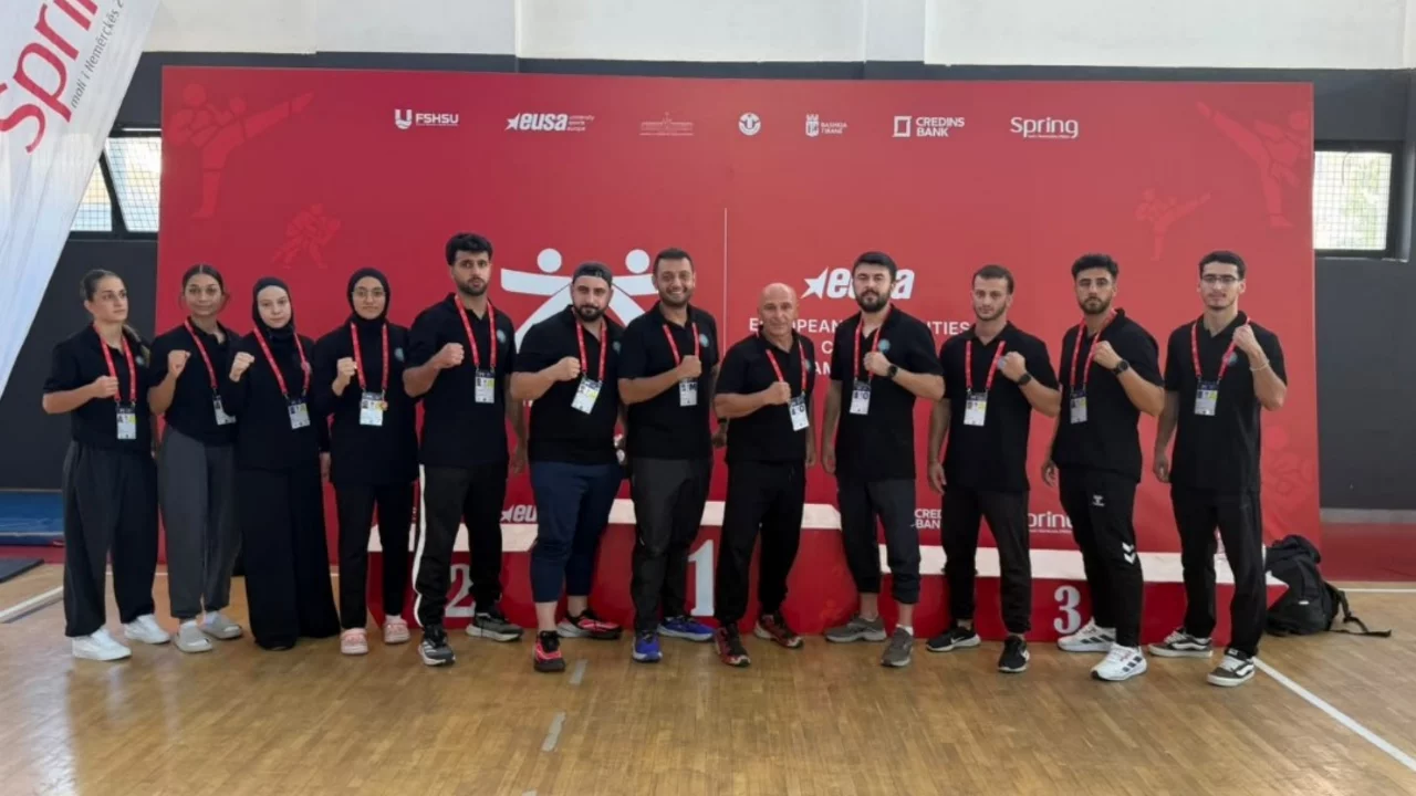 BU&Uuml; sporcularından Avrupa'da 7 madalya