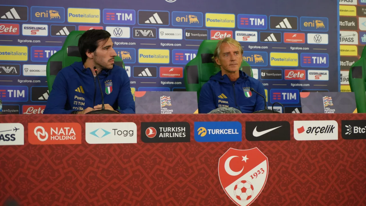 İtalya'dan Türkiye maçı öncesi dikkat çeken açıklamalar: Mancini ve Tonali konuştu