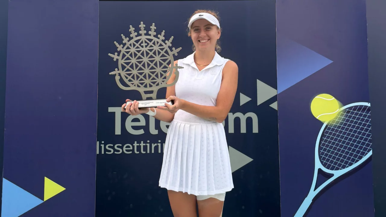 Berfu Cengiz'den Ankara'da tarihi başarı! Kariyerinin ilk WTA 125 şampiyonluğunu kazandı