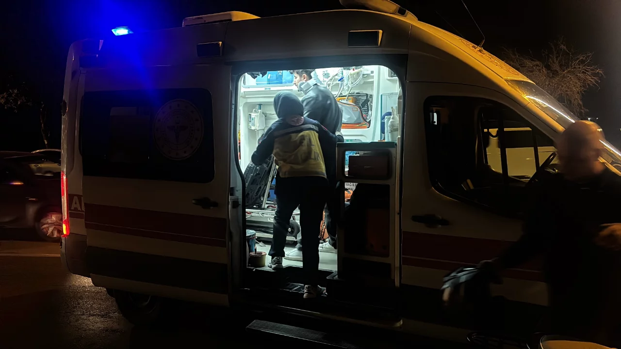 Edirne'de iki motosiklet çarpıştı