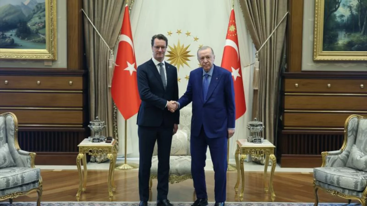 Cumhurbaşkanı Erdoğan, Almanya'nın Eyalet Başbakanı W&uuml;st'&uuml; kabul etti