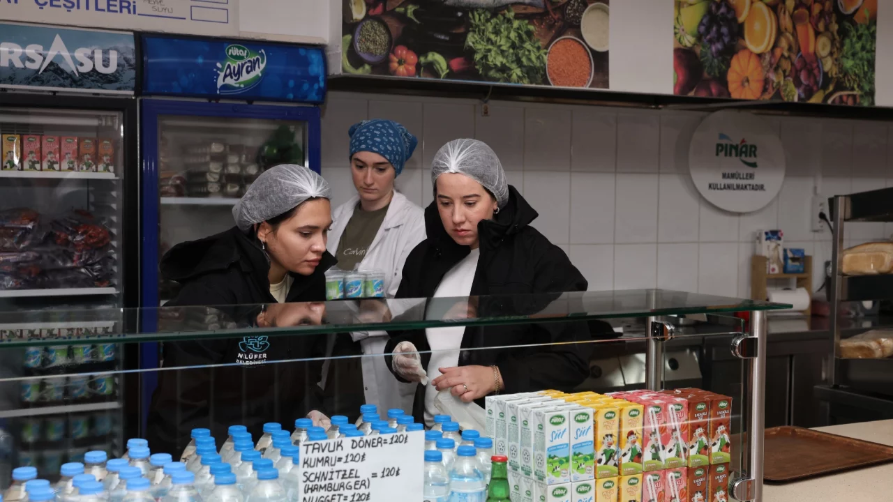 Bursa'da okul kantinlerine sıkı denetim: Hijyen ve gıda g&uuml;venliği &ouml;n planda