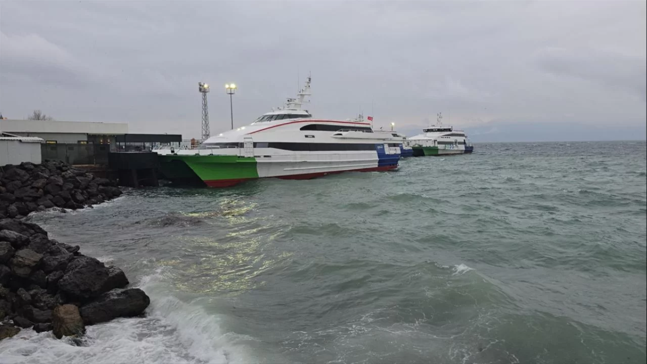 Bursa'da deniz ulaşımına hava engeli! BUDO seferleri iptal edildi