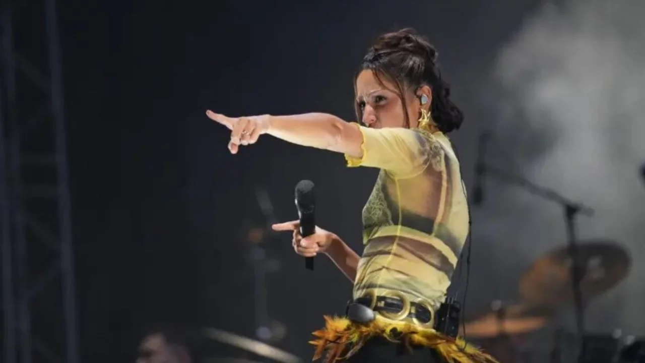 Zeynep Bastık'ın konserinde kavga &ccedil;ıktı! Sahnedeki şarkıcı isyan etti: "Ayıptır ya!"