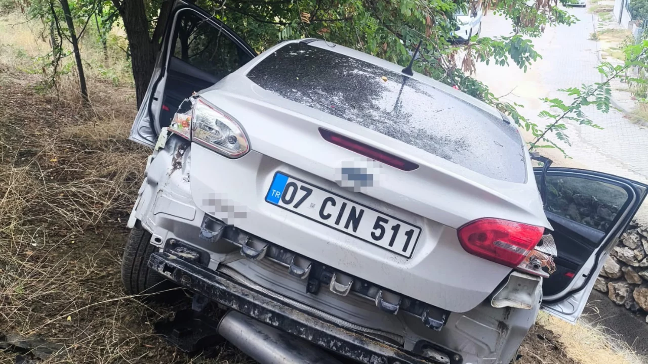 Bilecik'te otomobil şarampole uçtu: 4 kişi yaralandı