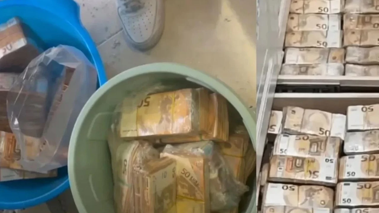 Ev değil banka! Duvarlardan bile para fışkırdı