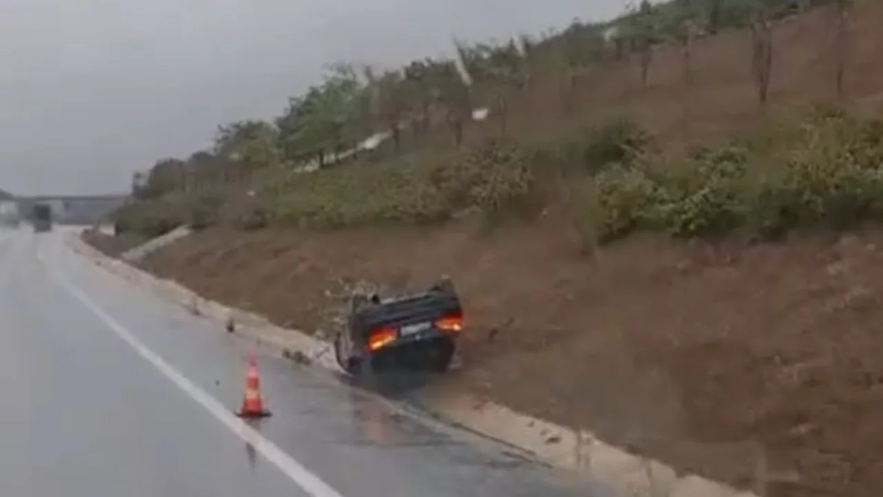 Bursa'da sabah saatlerinde peş peşe iki kaza!