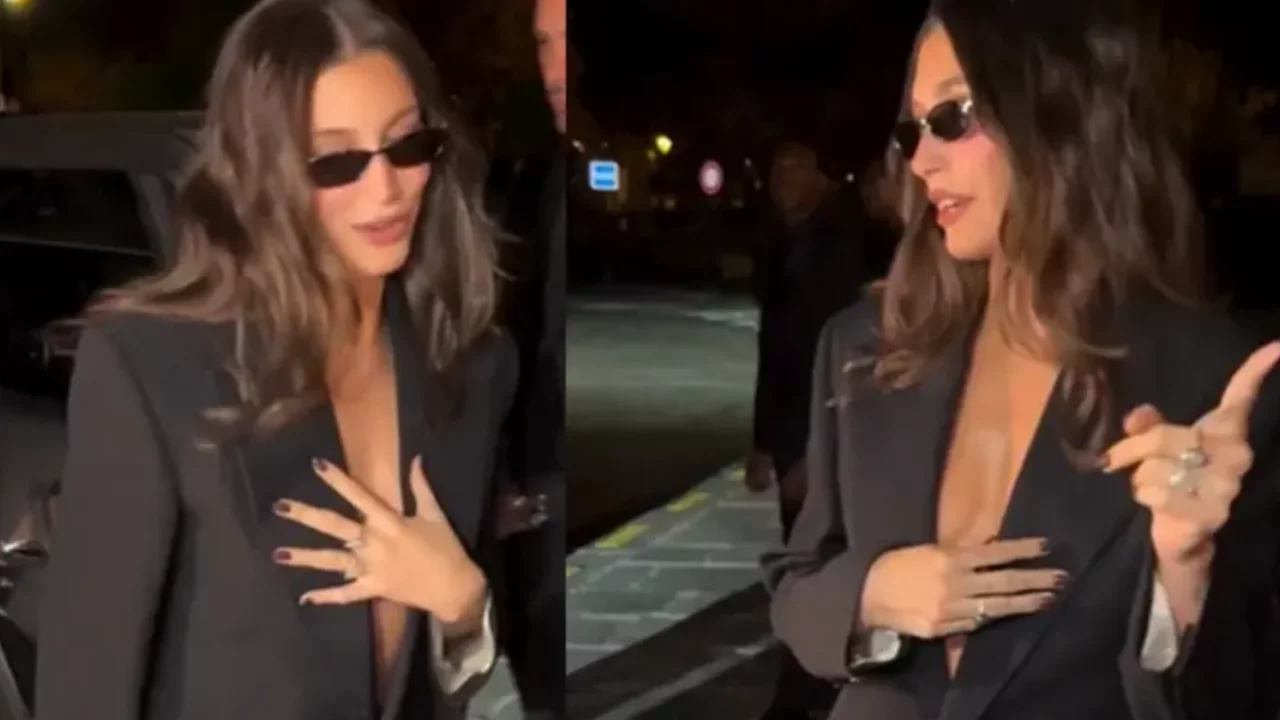 Hailey Bieber Paris'te objektiflere takıldı! Tercihi nedeniyle zor anlar yaşadı