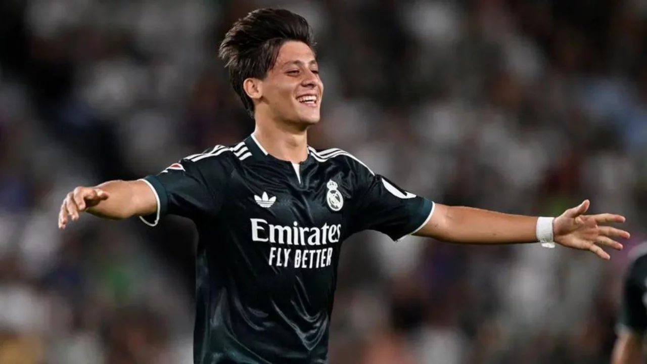 Real Madrid'de Arda G&uuml;ler yine başardı! B&uuml;y&uuml;k gurur