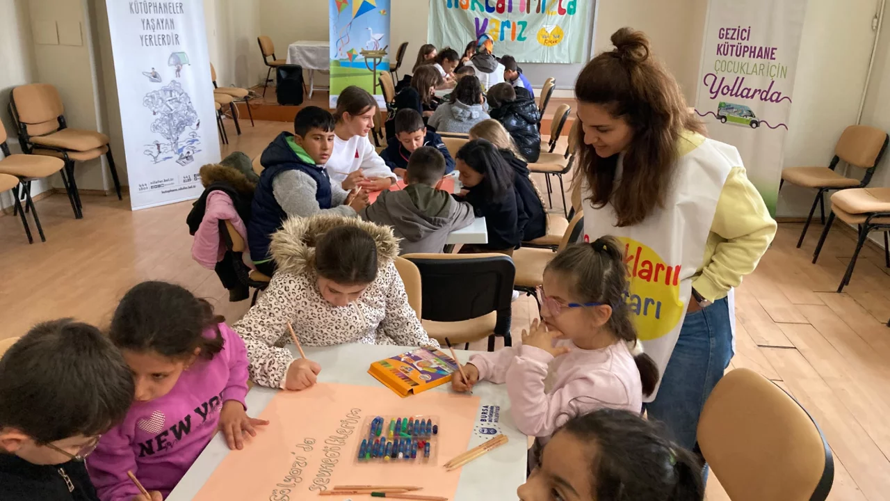 G&ouml;lyazı'ya &ccedil;ocukların g&ouml;z&uuml;nden bakış
