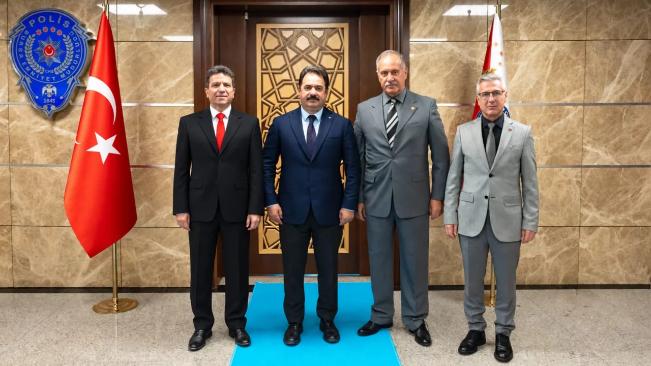 TEMAD Bursa'dan İl Emniyet M&uuml;d&uuml;r&uuml; Kadir G&ouml;kce'ye ziyaret: Eğitim ve iş birliği masada