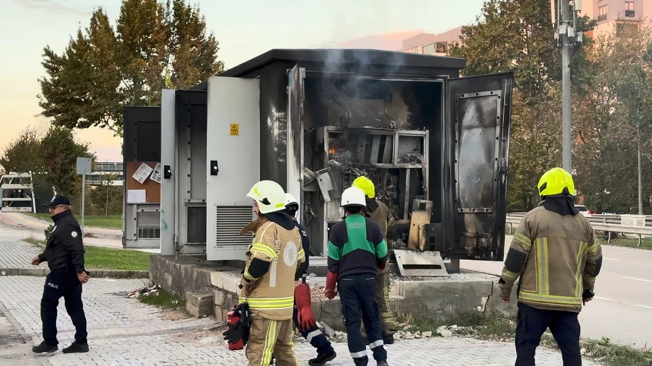 Bursa'da panik yaratan anlar! Peş peşe patladı...