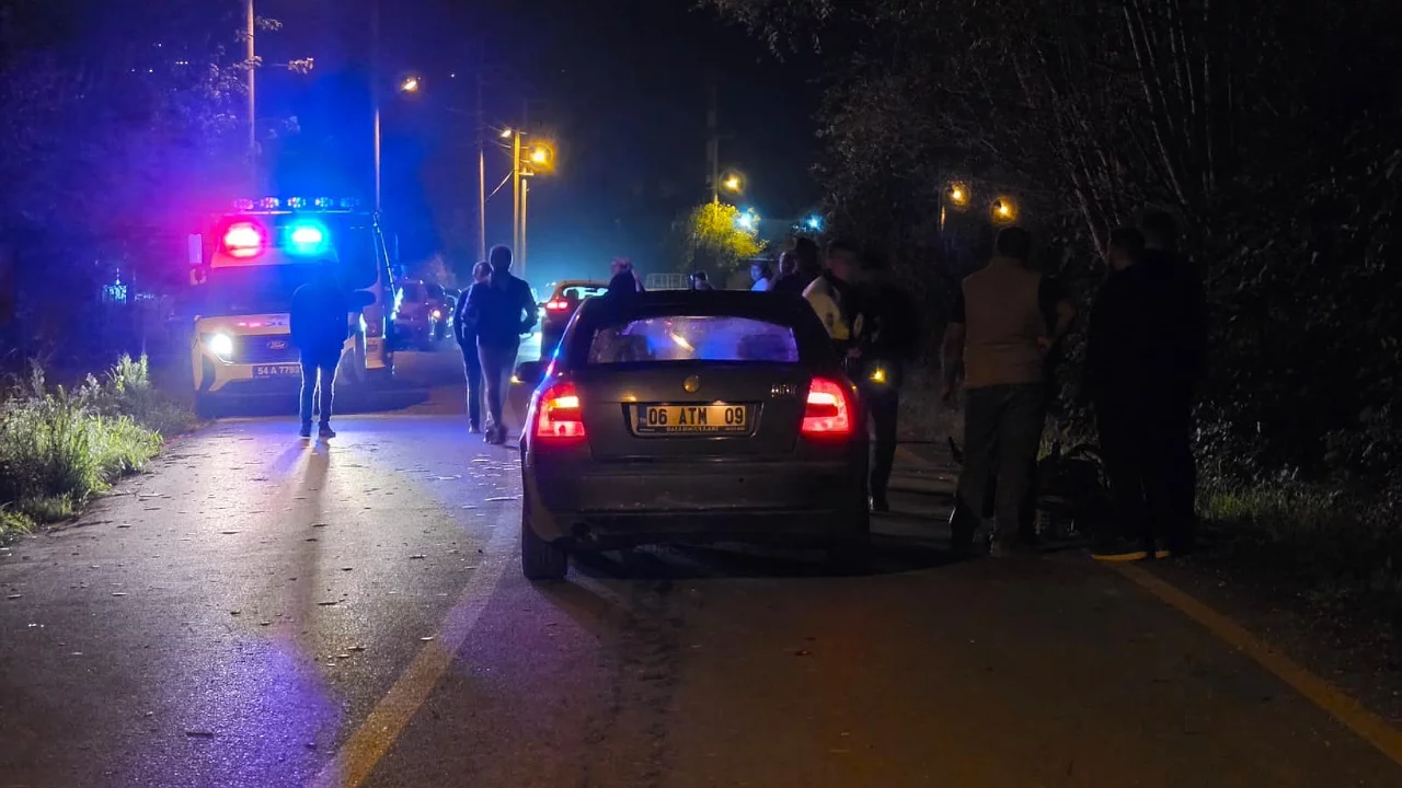 Otomobil ile motosiklet kafa kafaya çarpıştı: 1 ölü