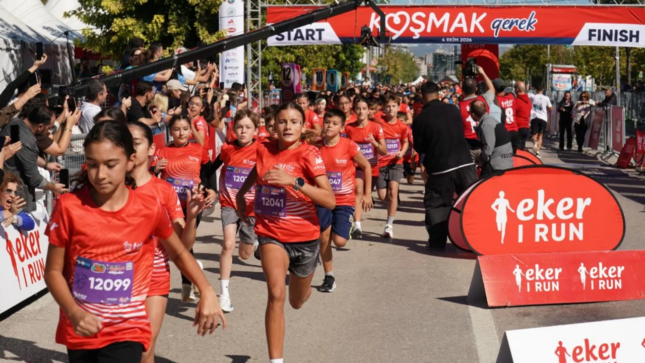Bursa'da 5 bin kişi koştu! Eker I Run'da dördüncü şampiyonluk