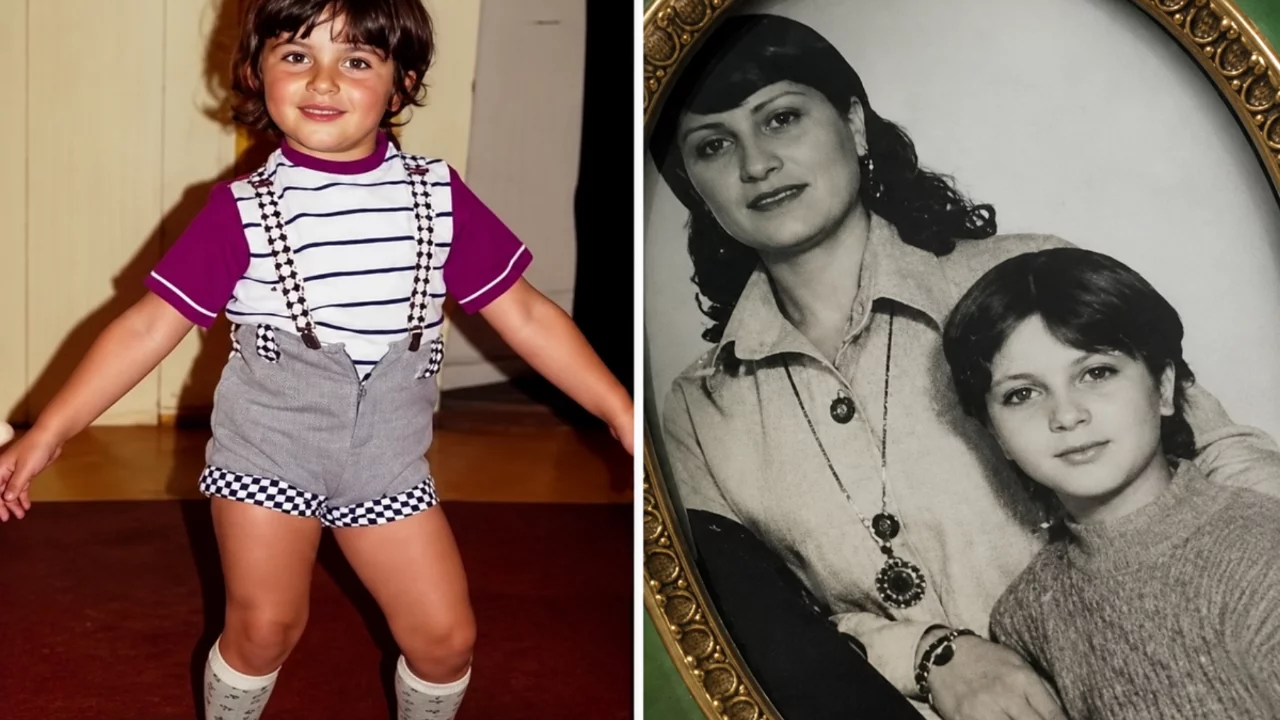 Sibel Can'ın &ccedil;ocukluk fotoğrafı ortaya &ccedil;ıktı! K&uuml;&ccedil;&uuml;k yaşta başlayan yolculuğu şaşırttı