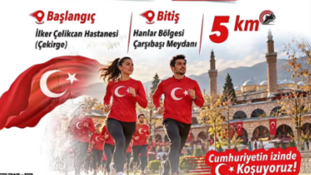 Bursa'da Cumhuriyet Bayramı için geri sayım! 5 kilometrelik koşunun rotası belli oldu