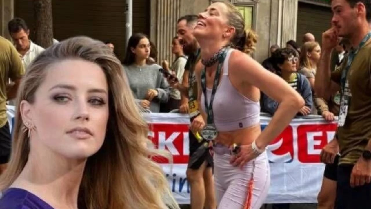 Amber Heard Hollywood'dan uzakta yeni hayatını b&ouml;yle g&ouml;sterdi! Yarı maraton sonrası dikkat &ccedil;eken paylaşım