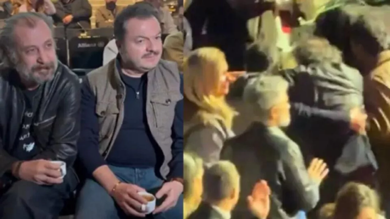 Nejat İşler konser çıkışında zor anlar yaşadı! İki kişinin desteğiyle ayrıldı