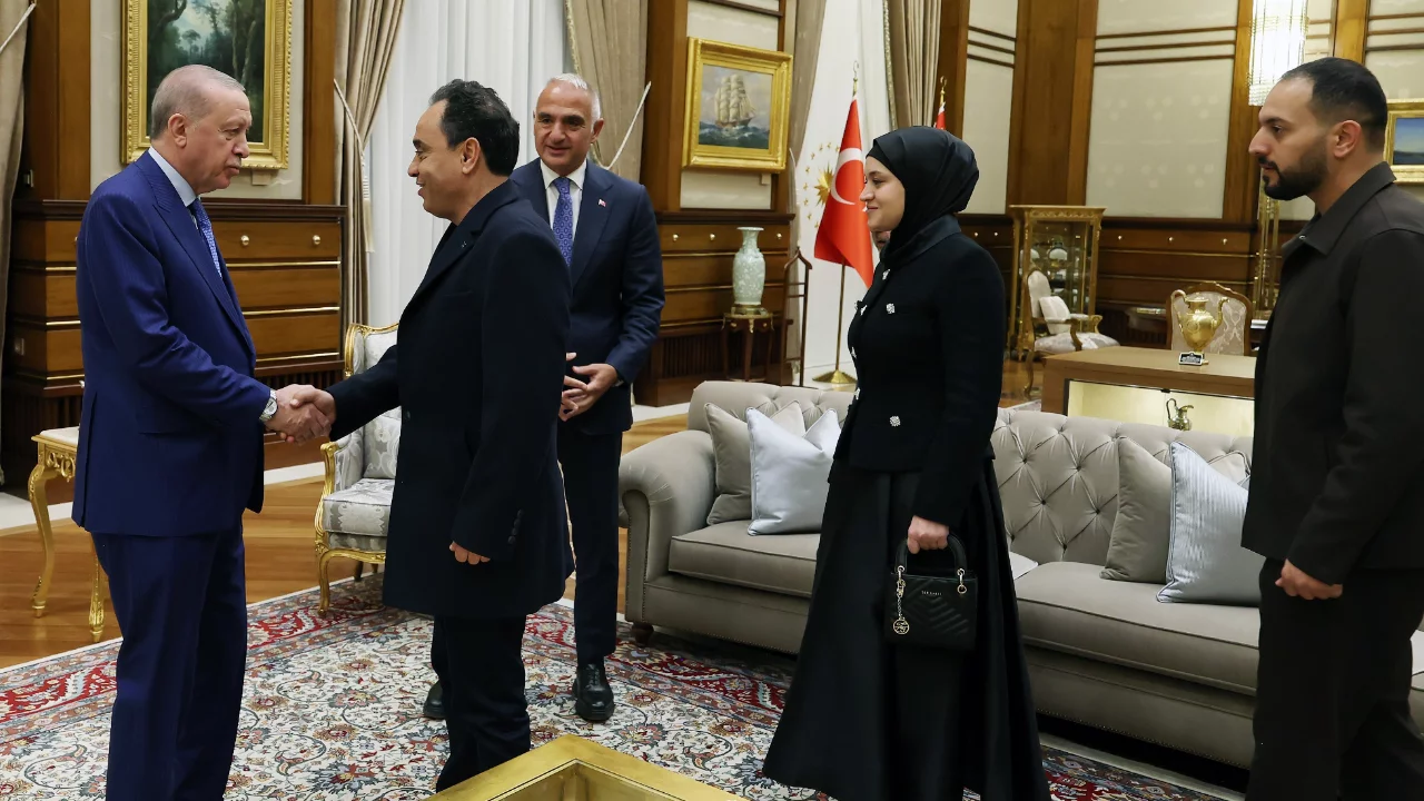 Cumhurbaşkanı Erdoğan, Filistinli Hind Rajab'ın ailesini kabul etti