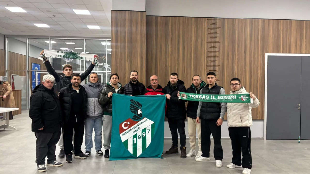 Bursaspor'a il&ccedil;elerden destek zinciri! Orhangazi'den Gemlik'e &ccedil;ağrı