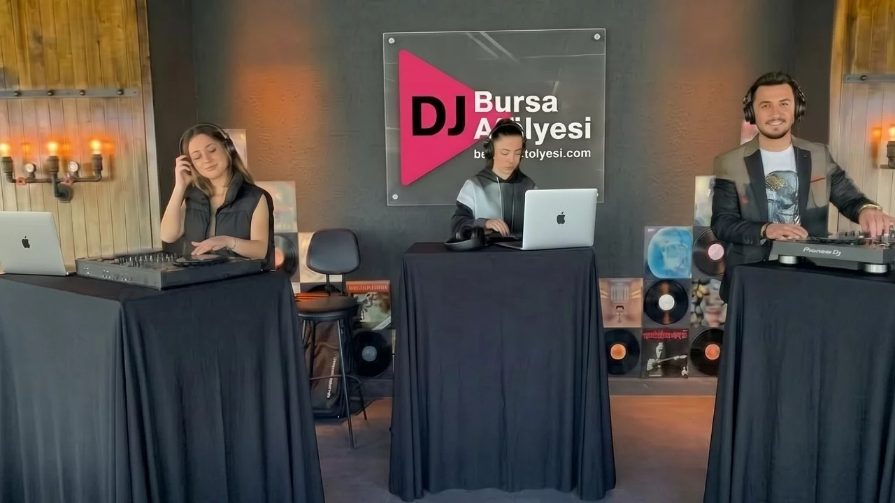 Bursa'nın ilk elektronik müzik ve DJ atölyesi başlıyor...