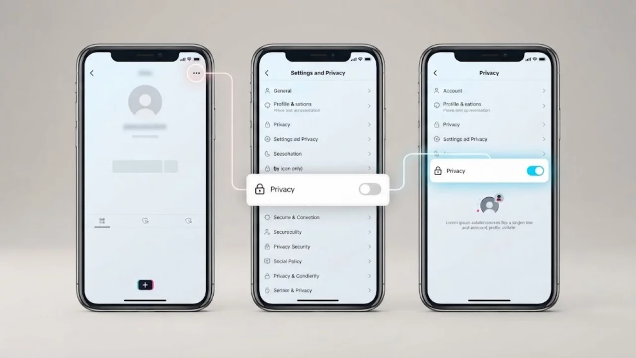 TikTok Hesabı Gizliye Alma Nasıl Yapılır? İşte Adım Adım Anlatım