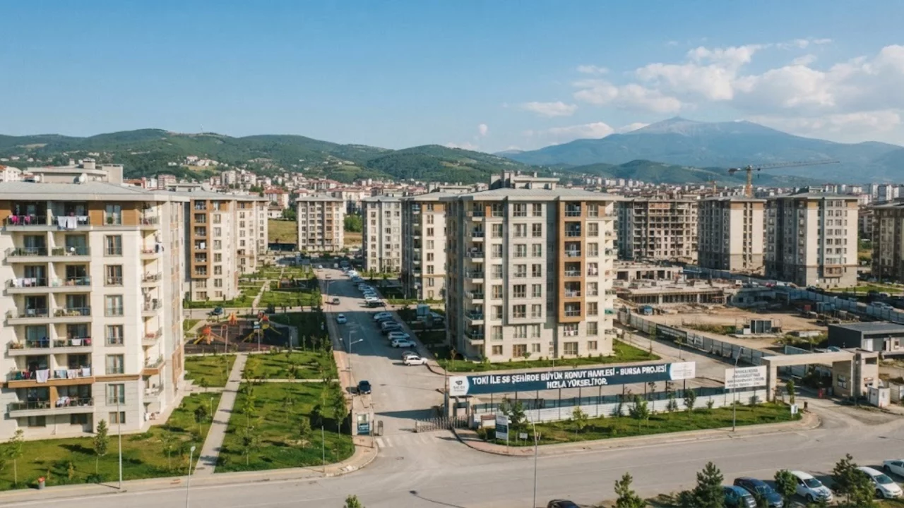 TOKİ'den 58 şehirde b&uuml;y&uuml;k konut hamlesi! Bursa'da son durum ne?