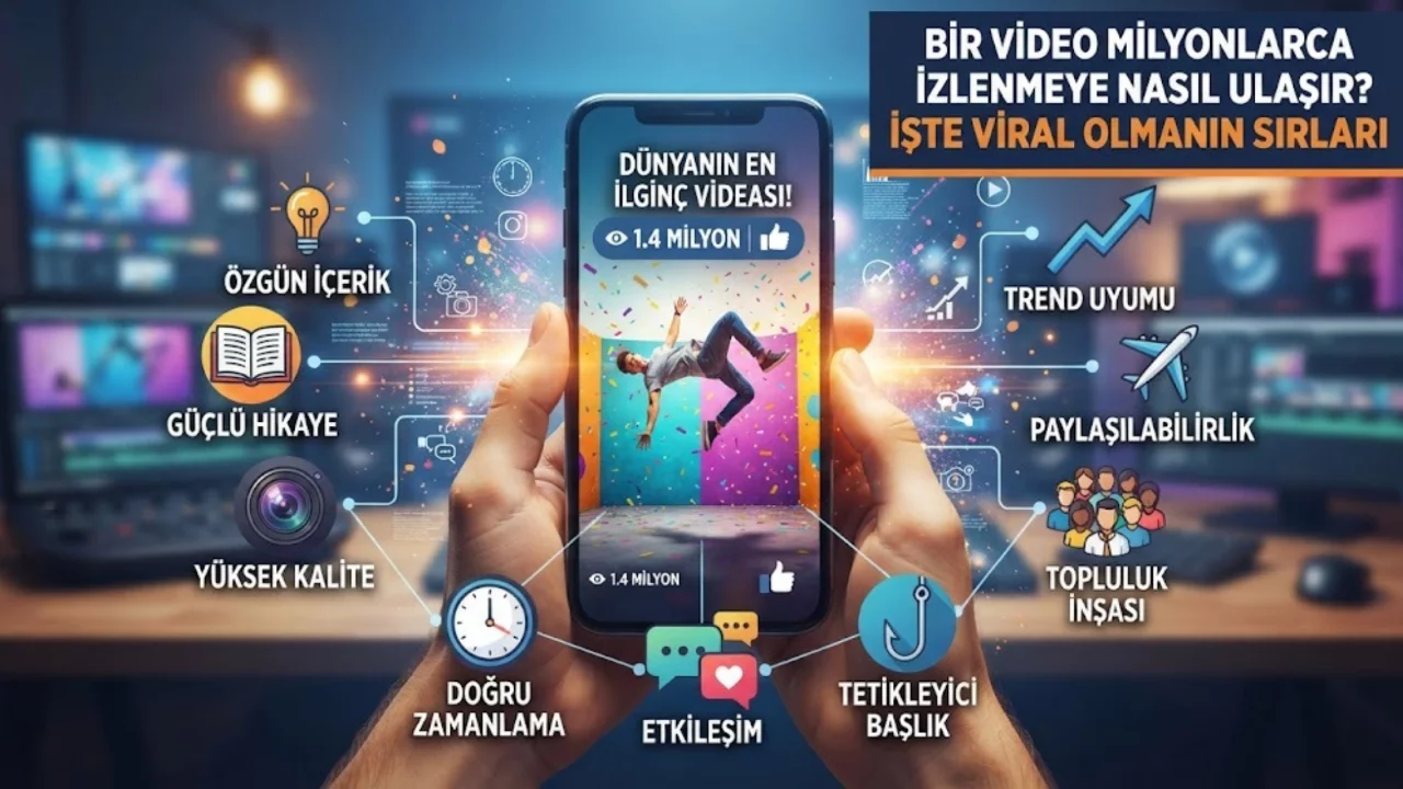 Bir Video Milyonlarca İzlenmeye Nasıl Ulaşır? İşte Viral Olmanın Sırları