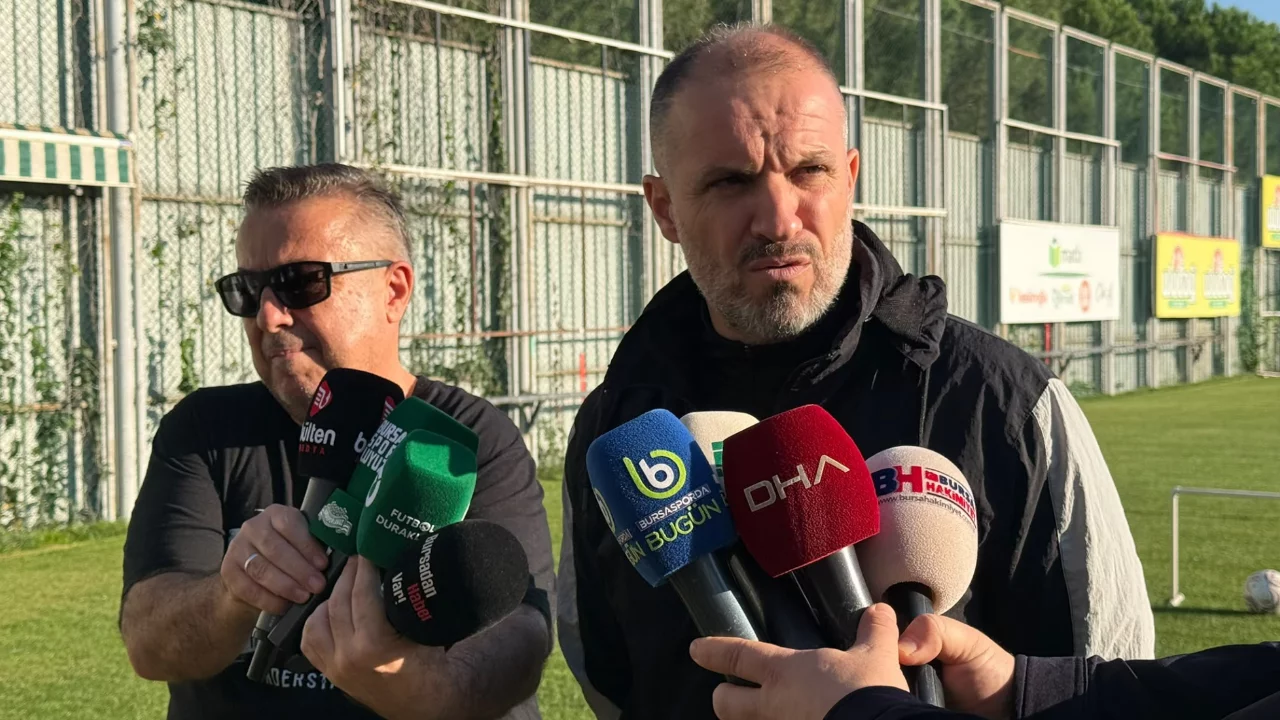 Bursaspor'da milli ara sonrası kritik viraj! Mustafa Er yeni hedefini ilan etti...