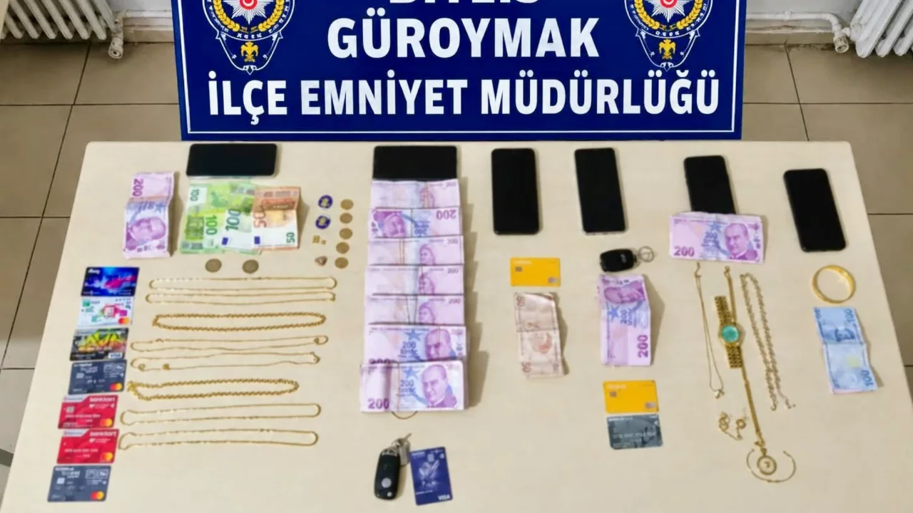 Kuyumcuları hedef aldılar! 412 bin TL'lik altın oyunu ortaya çıkarıldı