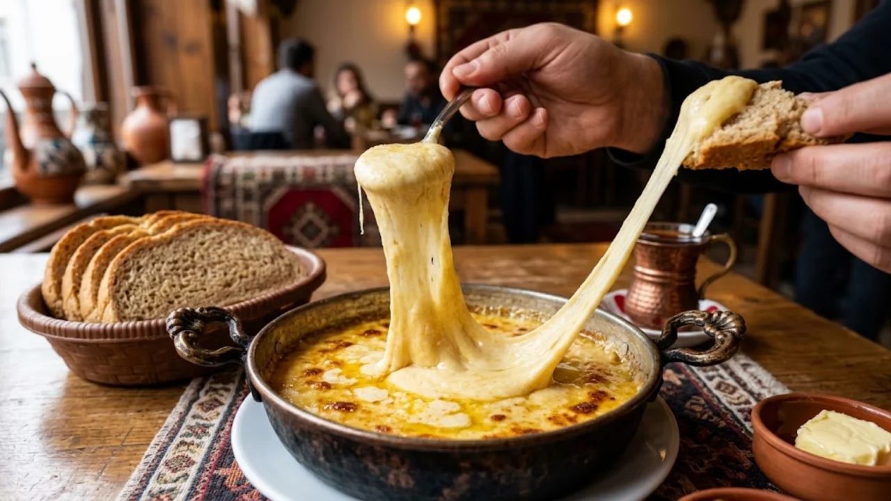 Karadeniz'in Meşhur Kuymağı Evde Nasıl Yapılır? Peyniri Uzadıkça Uzuyor! Kuymak (Mıhlama) Tarifi