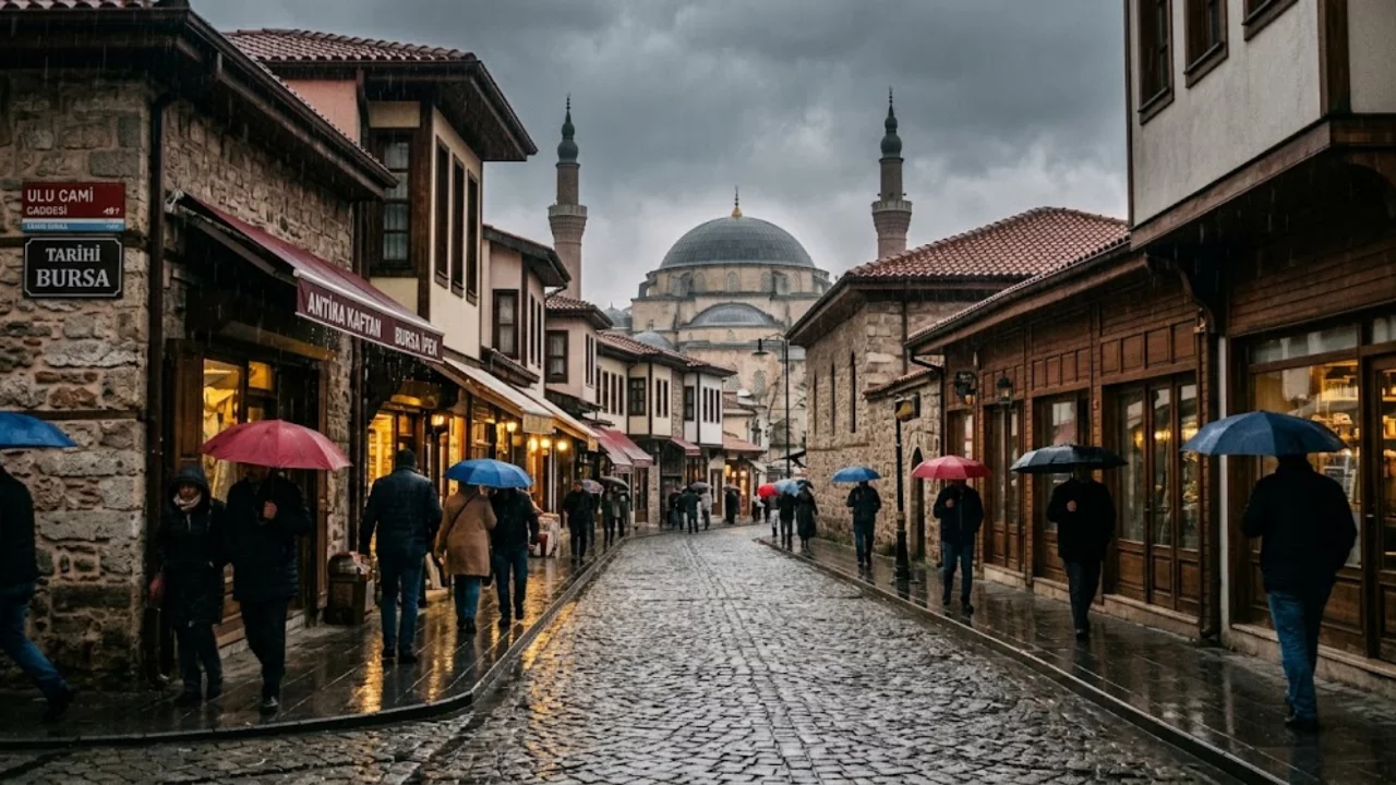 Bursa'da Bug&uuml;n ve Bu Hafta Hava Nasıl Olacak? MGM'den Sağanak Yağış Uyarısı