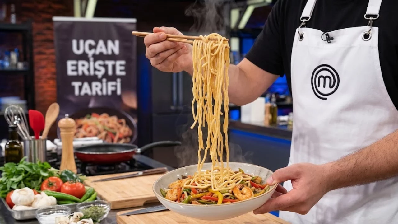 MasterChef Flying Noodles Tarifi: U&ccedil;an Erişte Nasıl Yapılır?