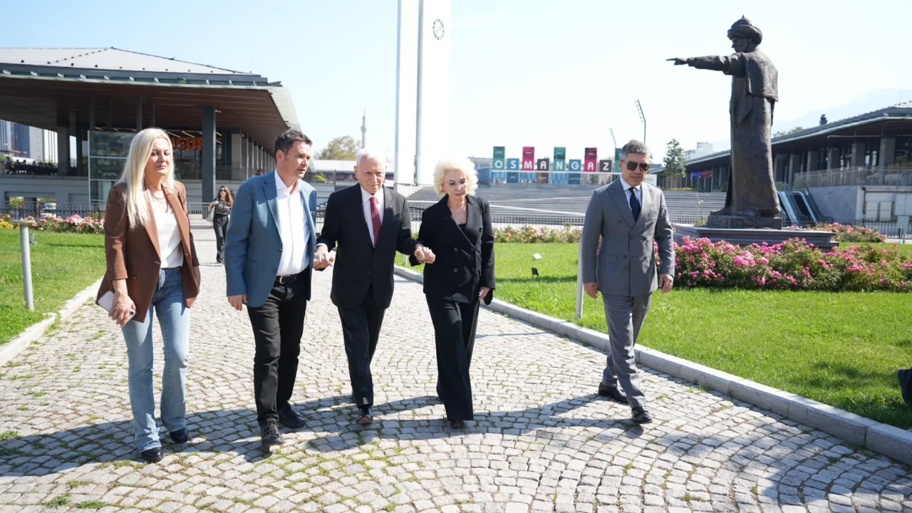 Prof. Dr. Mehmet Haberal'dan Bursa'ya anlamlı ziyaret