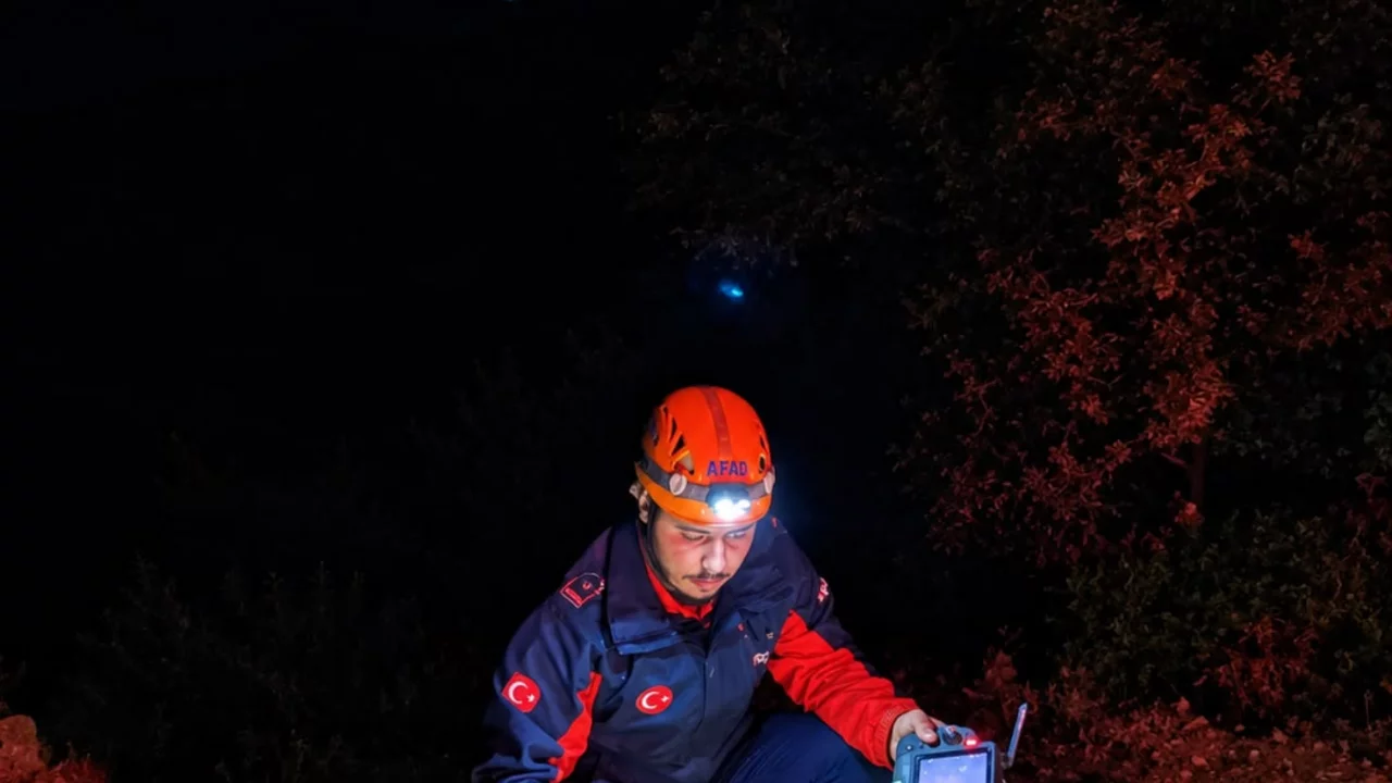 Kestane toplamaya gittiği ormanda kayboldu, termal drone ile bulundu