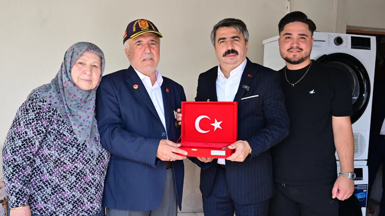Başkan Yılmaz'dan vefa ziyareti