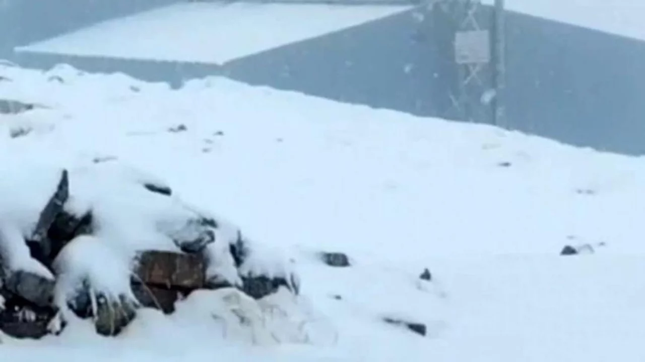 Sonbahar bitti, kış başladı! Kar 20 santimetreye ulaştı