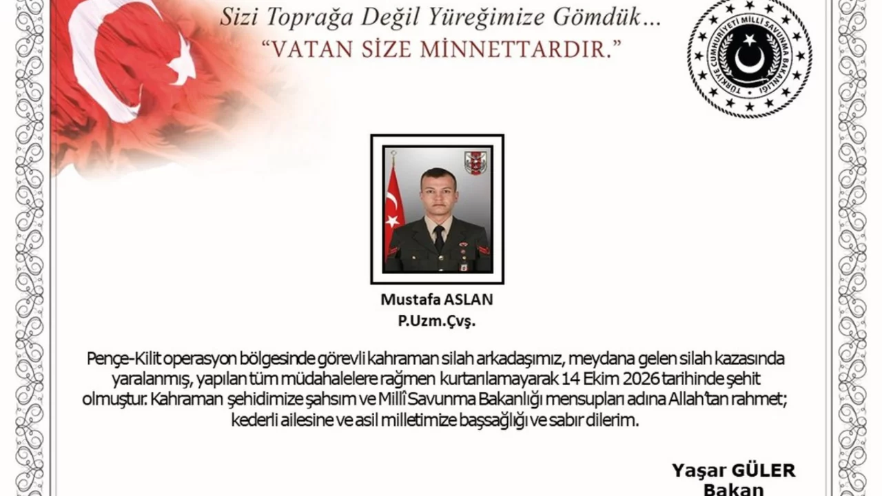 Şehit Mustafa Aslan kimdir? Piyade Uzman &Ccedil;avuş Mustafa Aslan ka&ccedil; yaşında, nereli, neden şehit oldu?