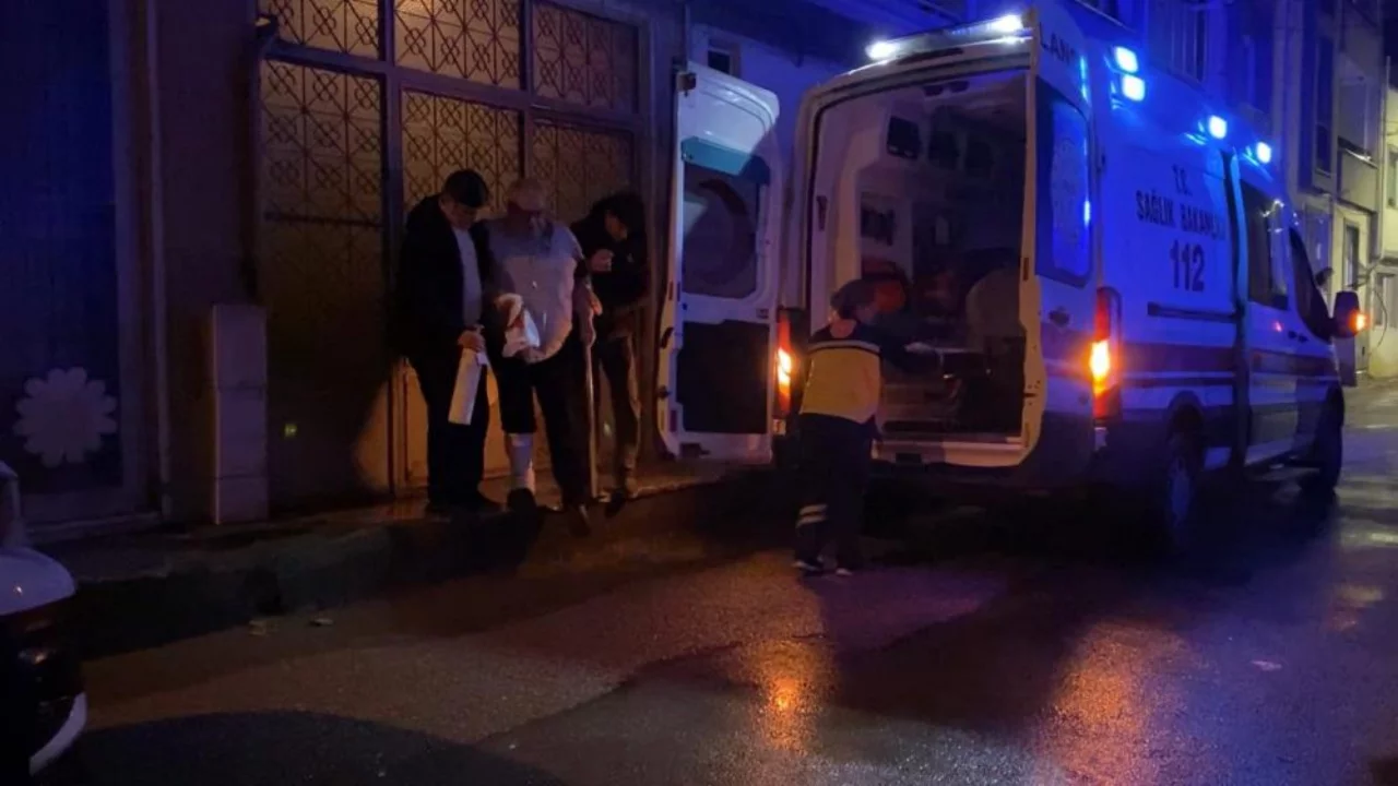 Bursa'da korku dolu anlar! Nefes almak için kullanıyordu, bir anda alev aldı...