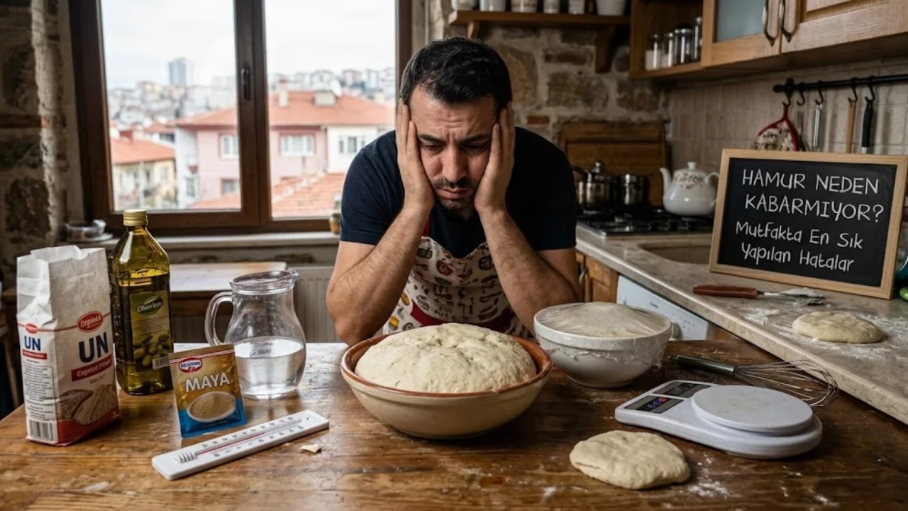 Mayalı Hamur Neden Kabarmıyor? Mutfakta En Sık Yapılan Hatalar 