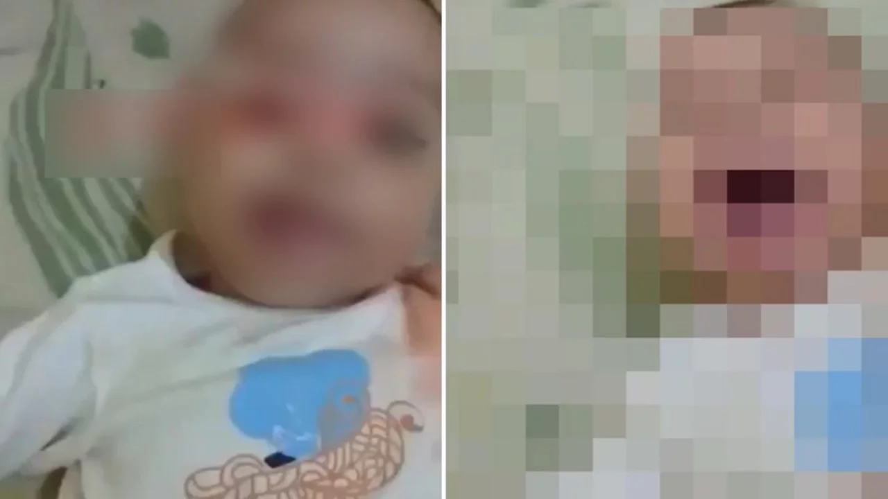 İnfial yaratan g&ouml;r&uuml;nt&uuml;! Kocasından intikam almak i&ccedil;in yaptığına bakın