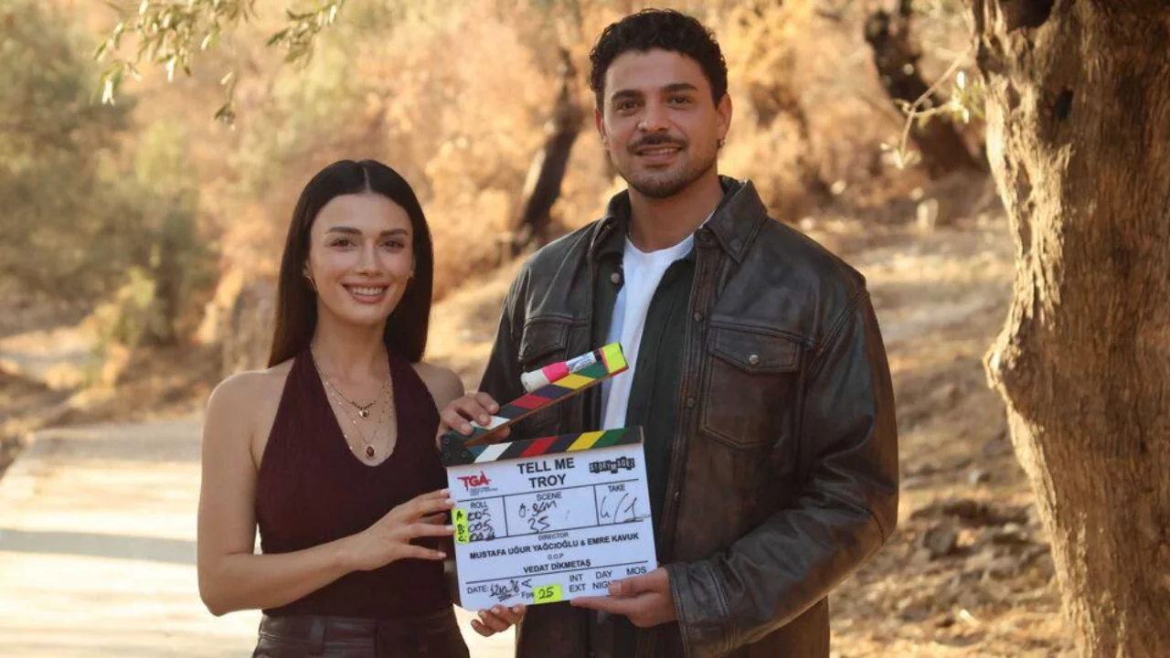 Kuzey Ege'nin tarihi dünya ekranlarında! 'Tell Me Troy' için çekimler tamamlandı