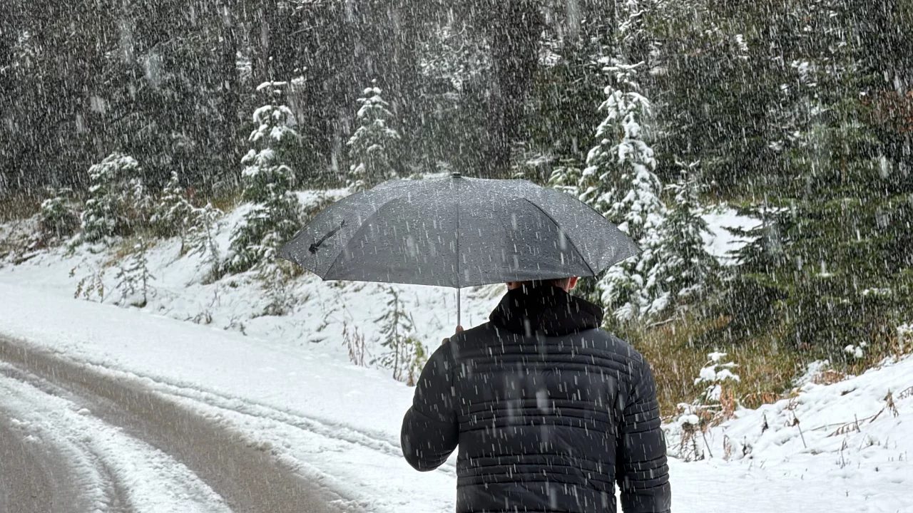 Kış yurda erken giriş yaptı!