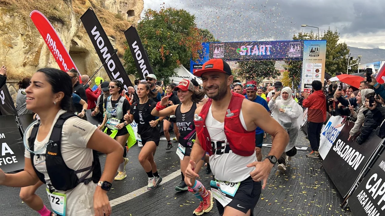 Kapadokya Ultra Trail'de 14K yarışının kazananları belli oldu!