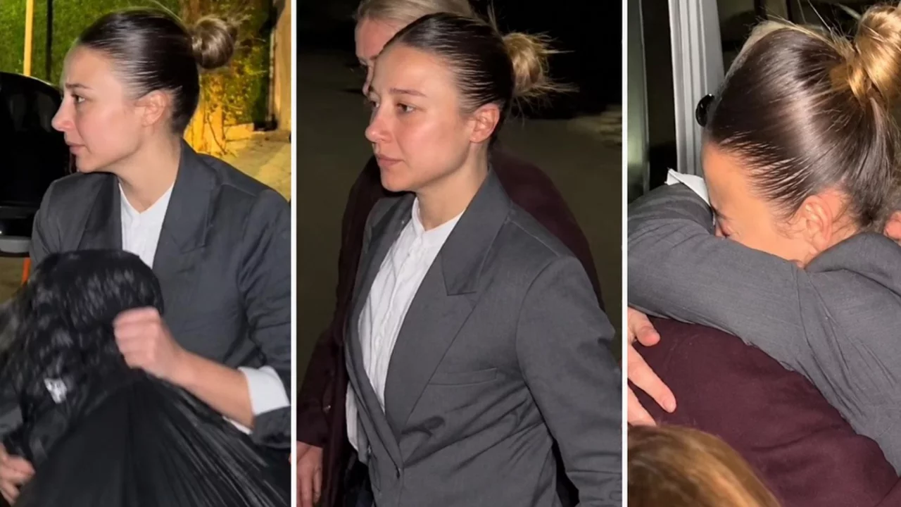 Aleyna Kalaycıoğlu tahliye edildi! Cezaevi &ccedil;ıkışında annesine sarılıp g&ouml;zyaşlarına boğuldu