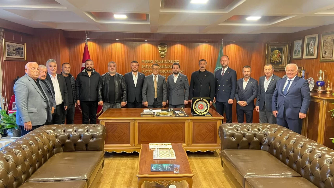 Bursa MHP heyetinden BESOB'a ziyaret