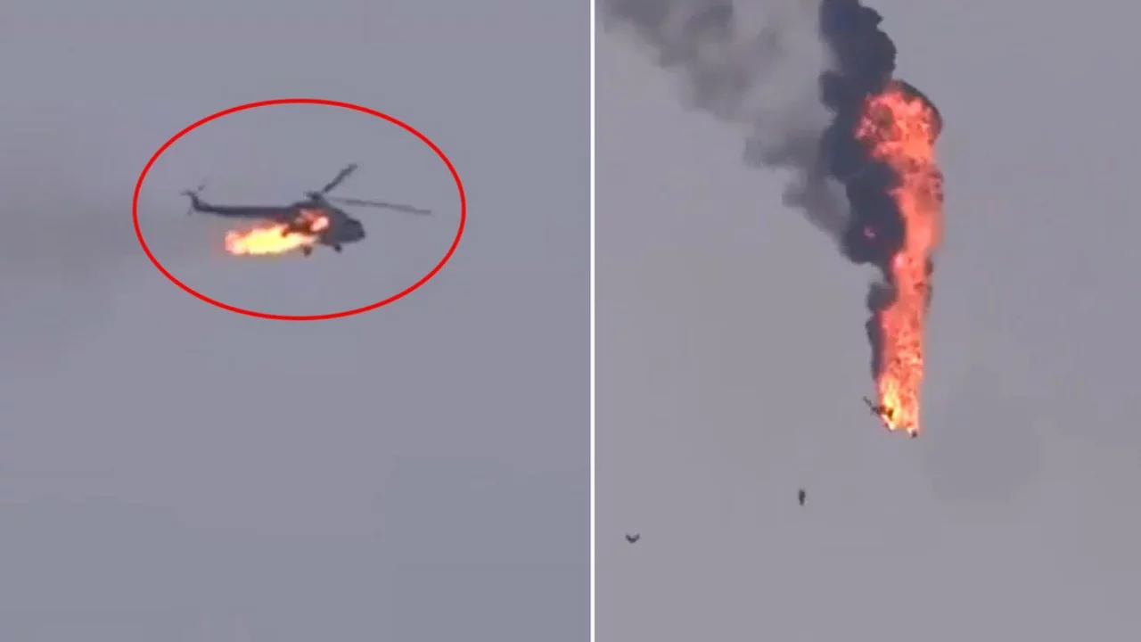 Korkulan oldu! Husiler, Suudi Arabistan'ın helikopterini d&uuml;ş&uuml;rd&uuml;